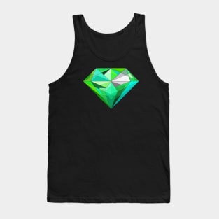 pretty emerald diamond Tank Top